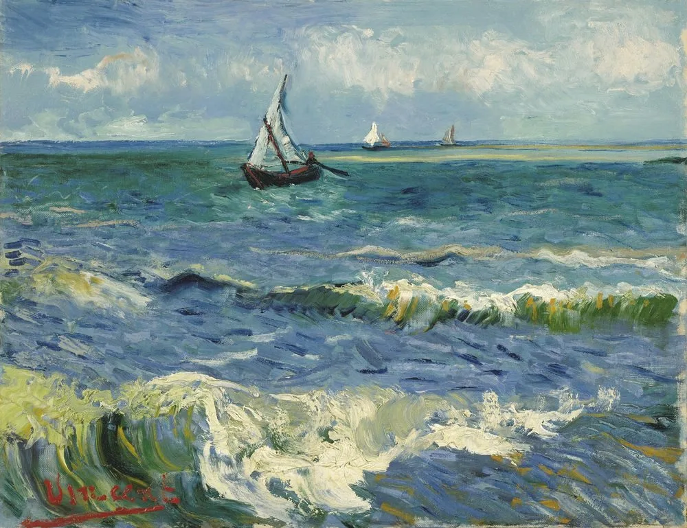 Seascape near Les Saintes-Maries-de-la-Mer