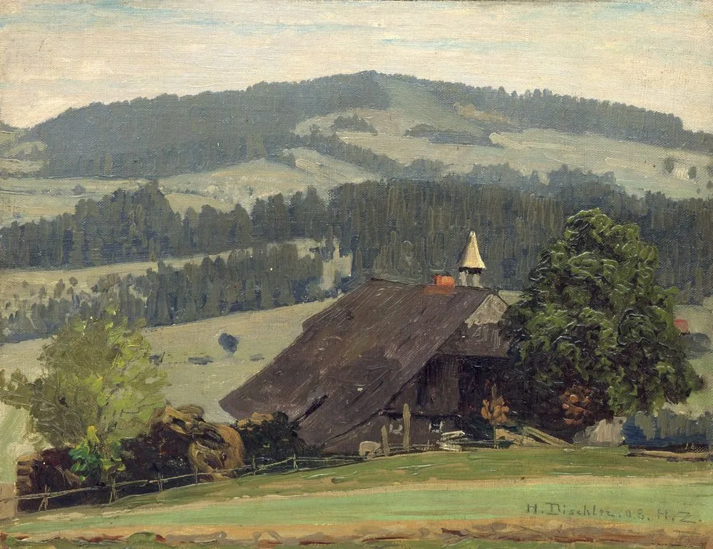Ospelehof Farm in Hinterzarten, Hermann Dischler