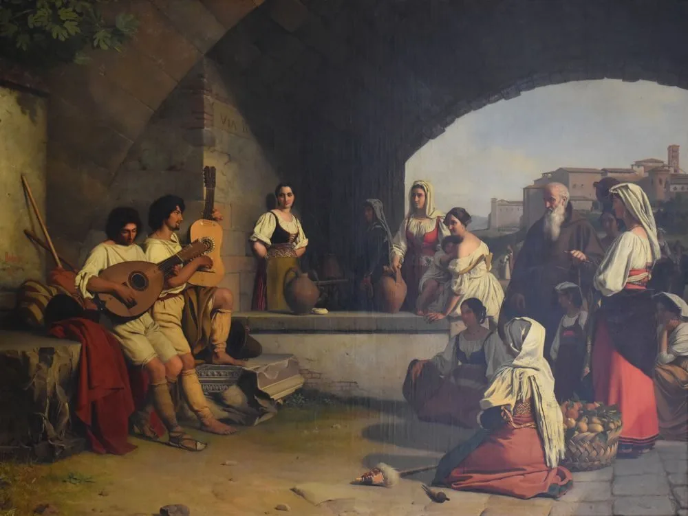 Lute players