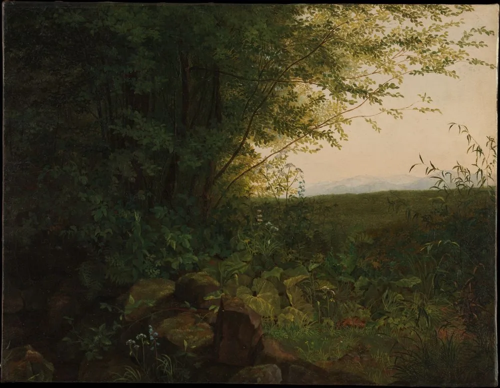 At the Edge of the Forest, August Heinrich