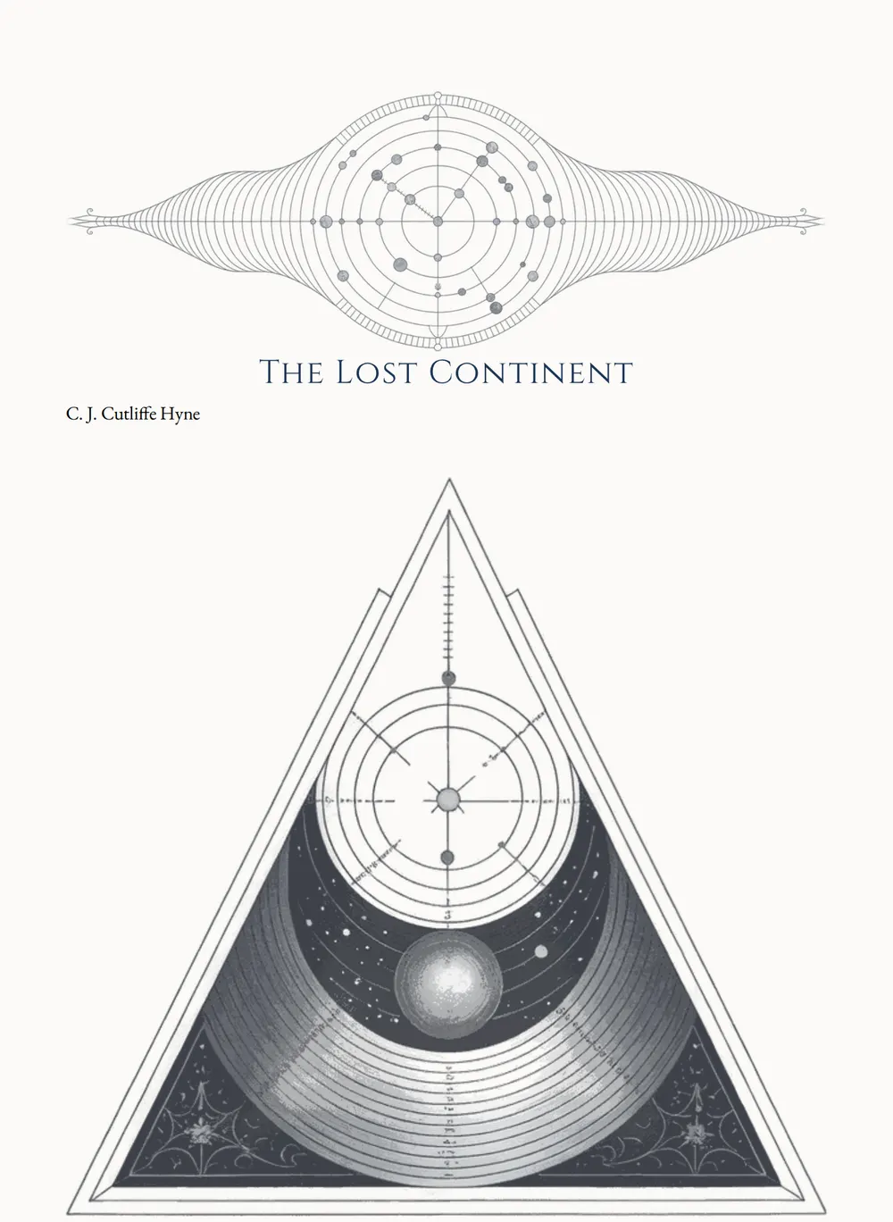 A page of The Lost Continent as set for this edition