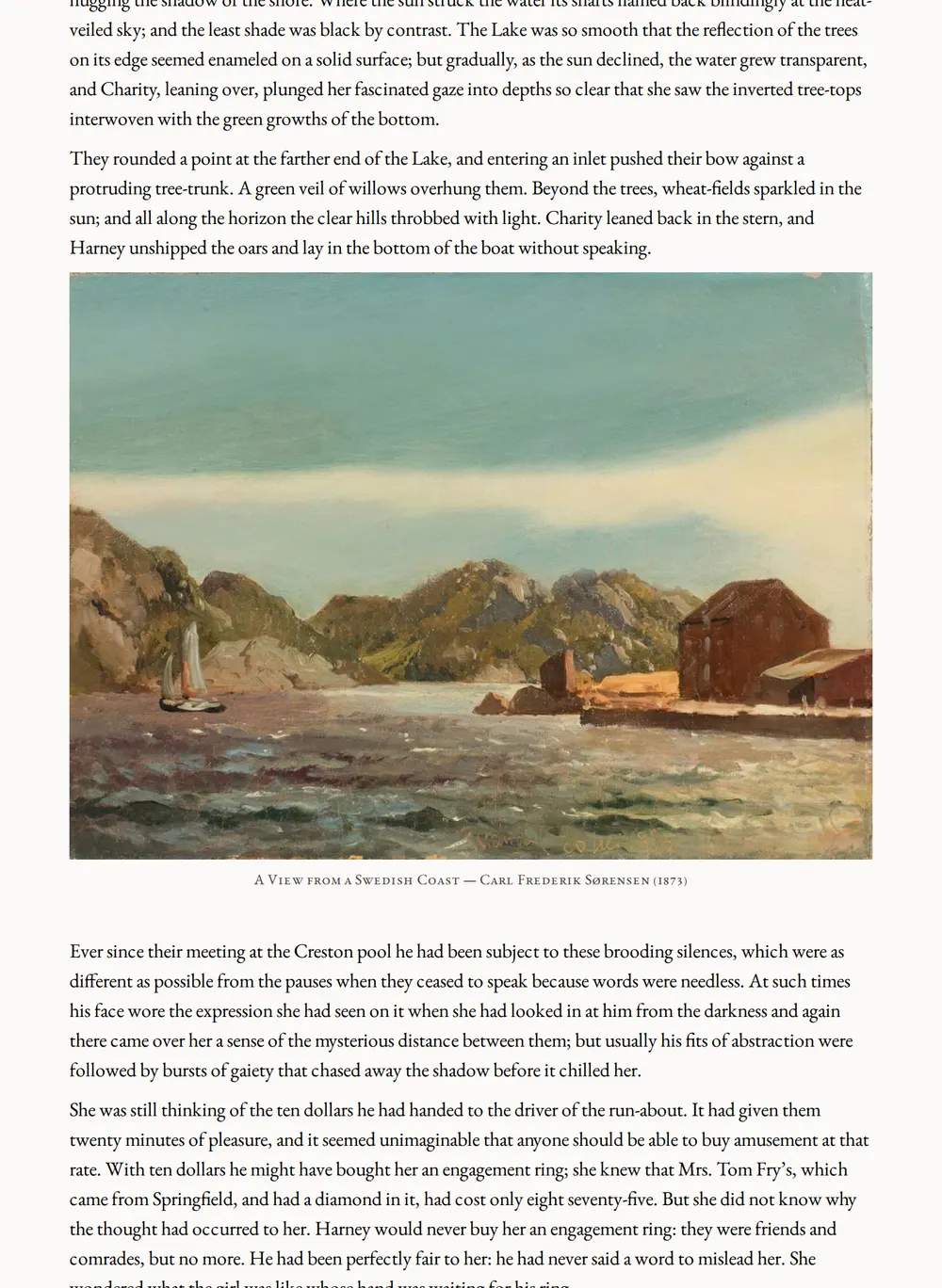 A page of Summer as set for this edition