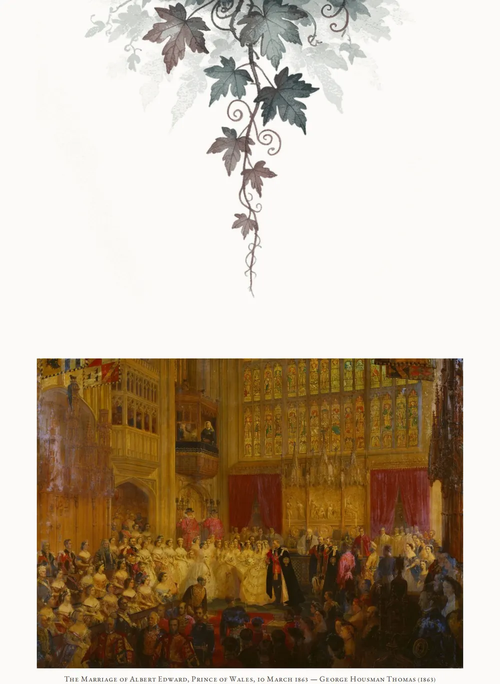A page of The Vanished Messenger as set for this edition