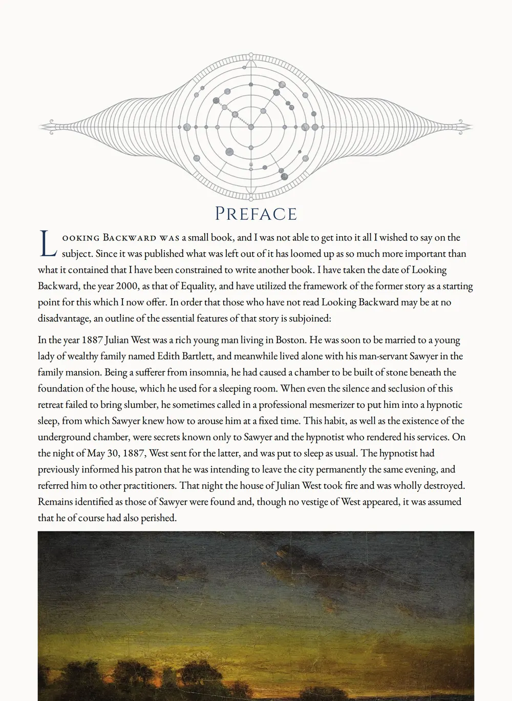 A page of Equality as set for this edition