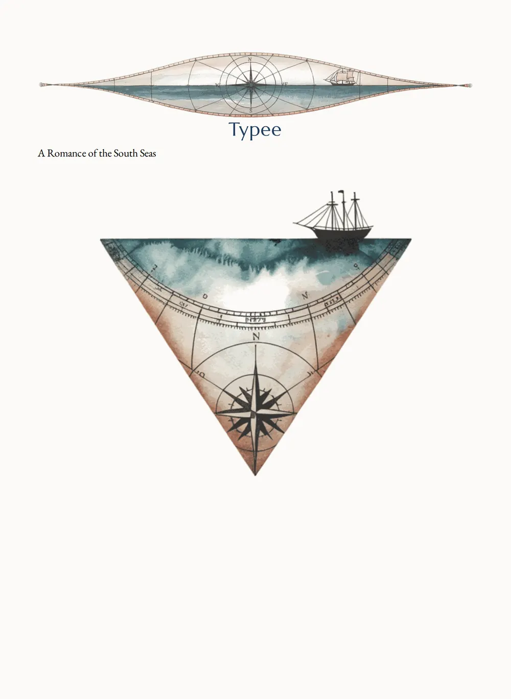 A page of Typee as set for this edition