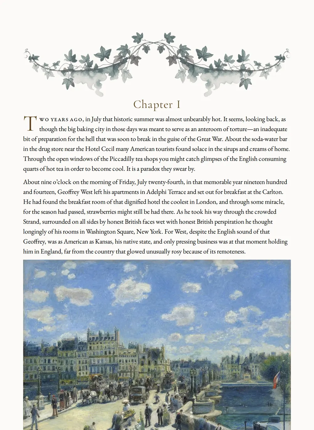 A page of The Agony Column as set for this edition
