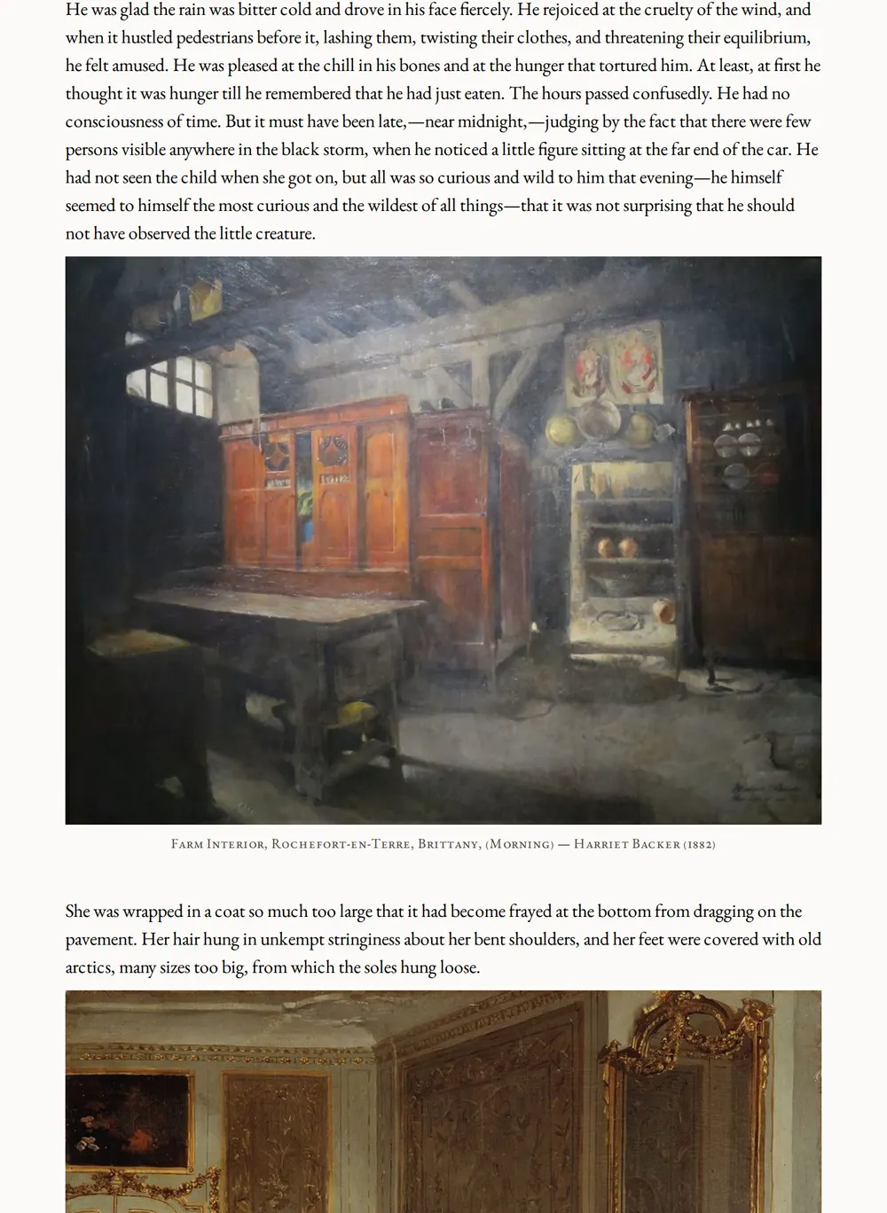 A page of The Shape of Fear as set for this edition