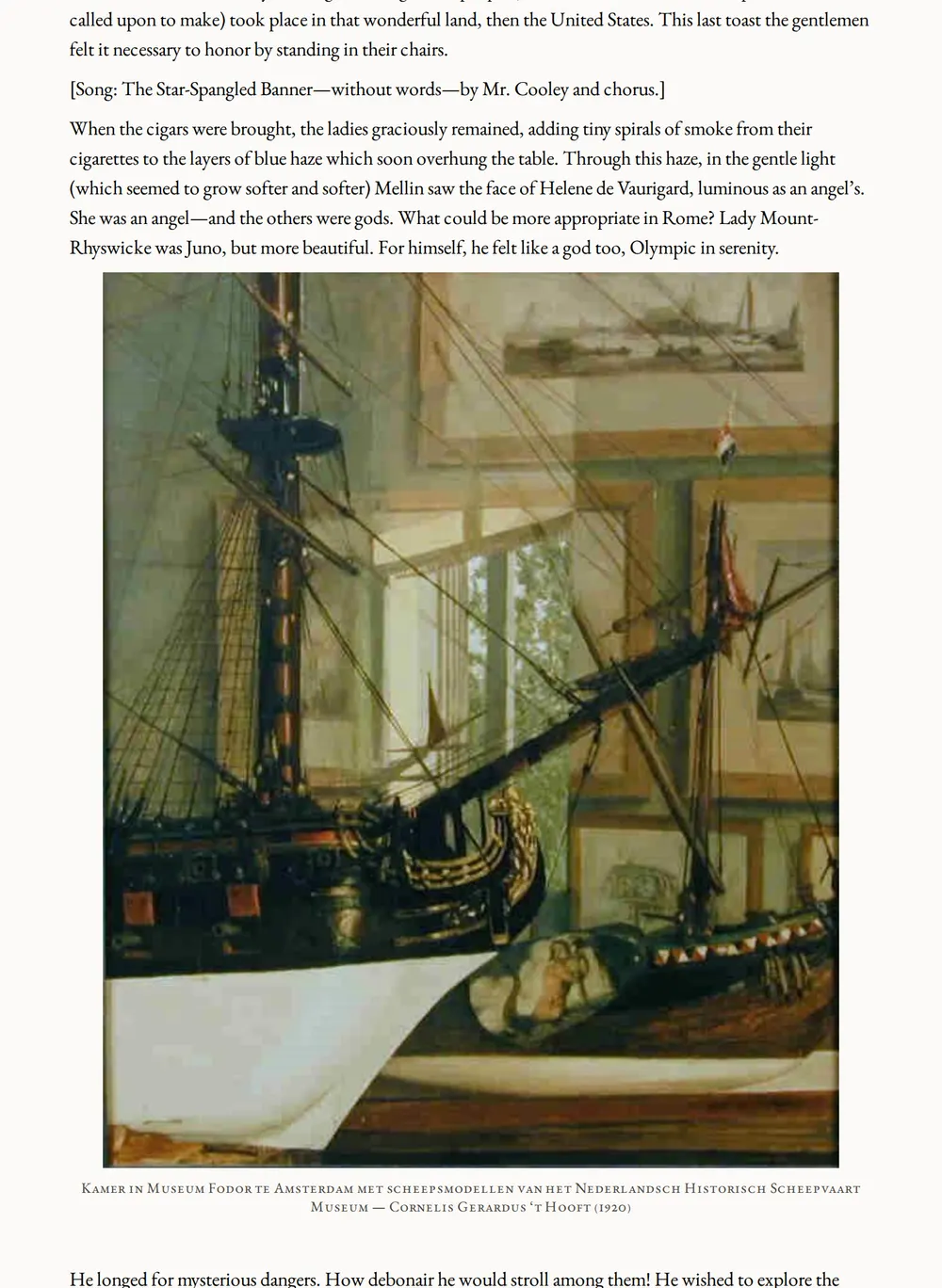 A page of His Own People as set for this edition