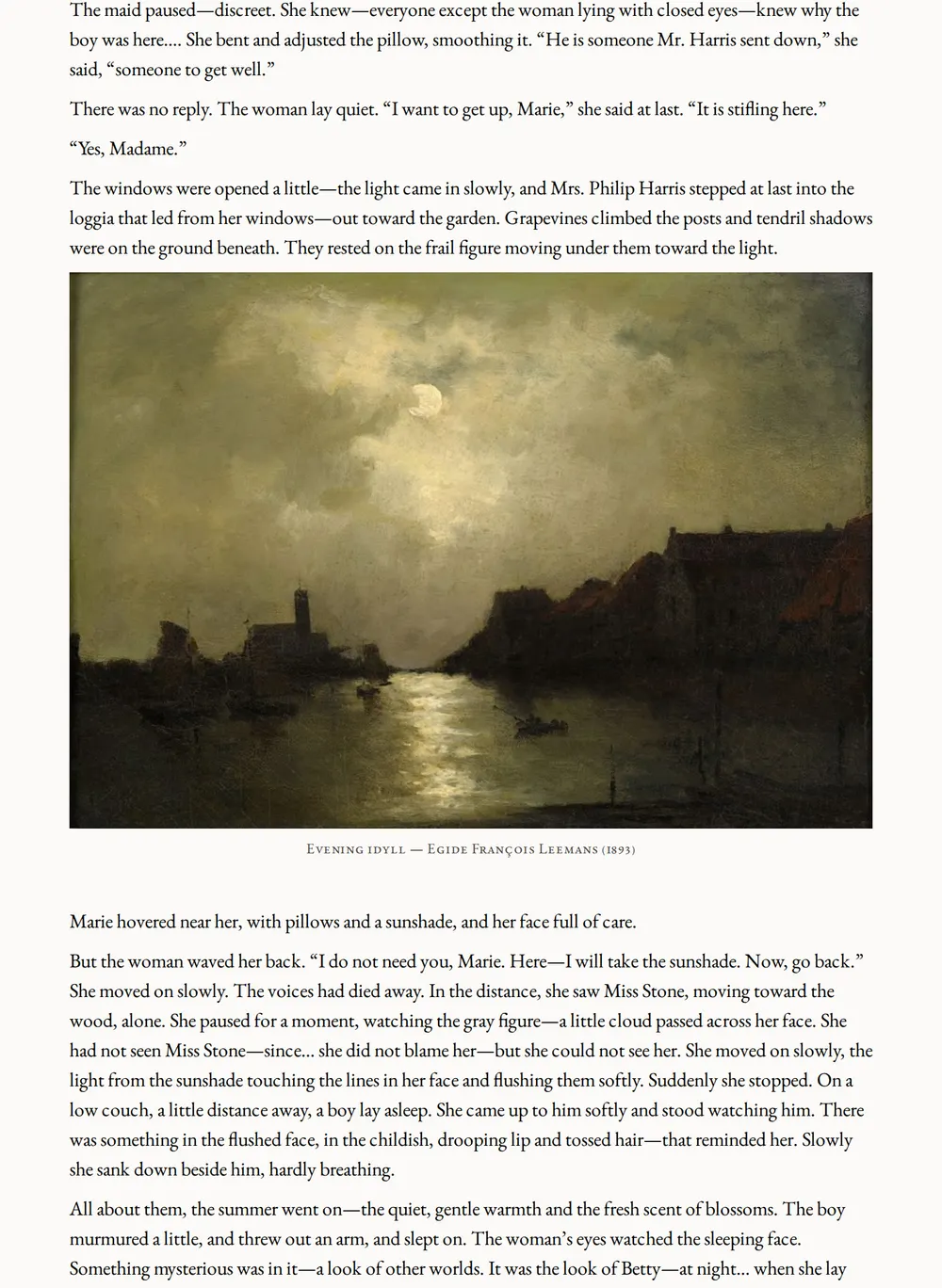 A page of Mr. Achilles as set for this edition