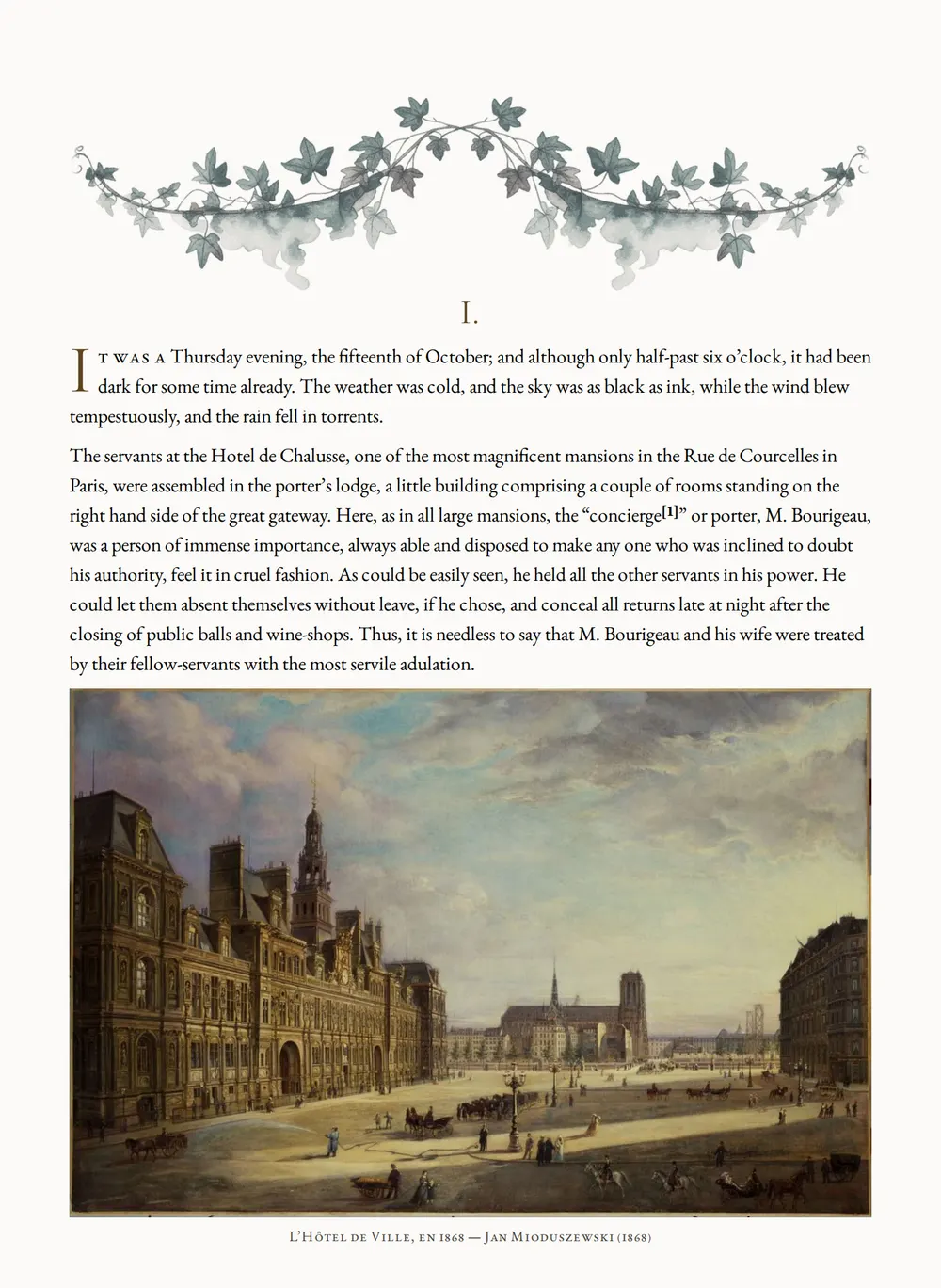 A page of The Count's Millions as set for this edition