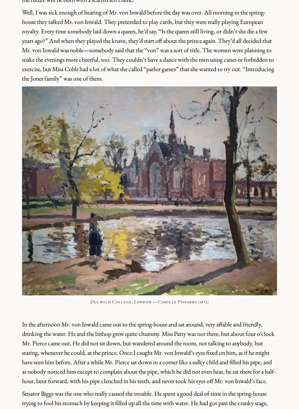 A page of Where There's a Will as set for this edition