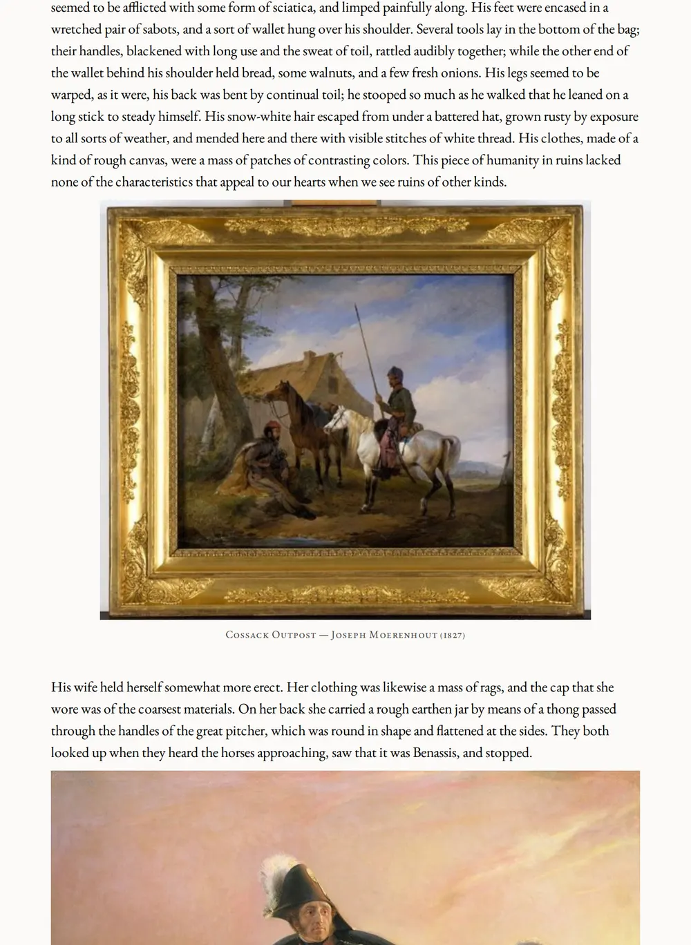 A page of The Country Doctor as set for this edition