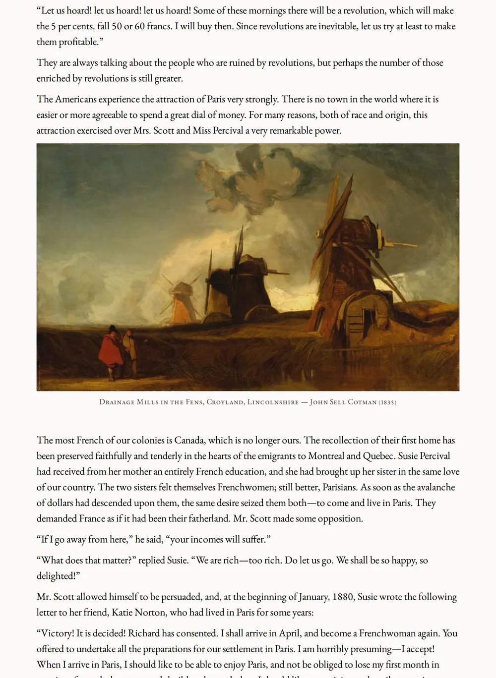 A page of L'Abbé Constantin as set for this edition