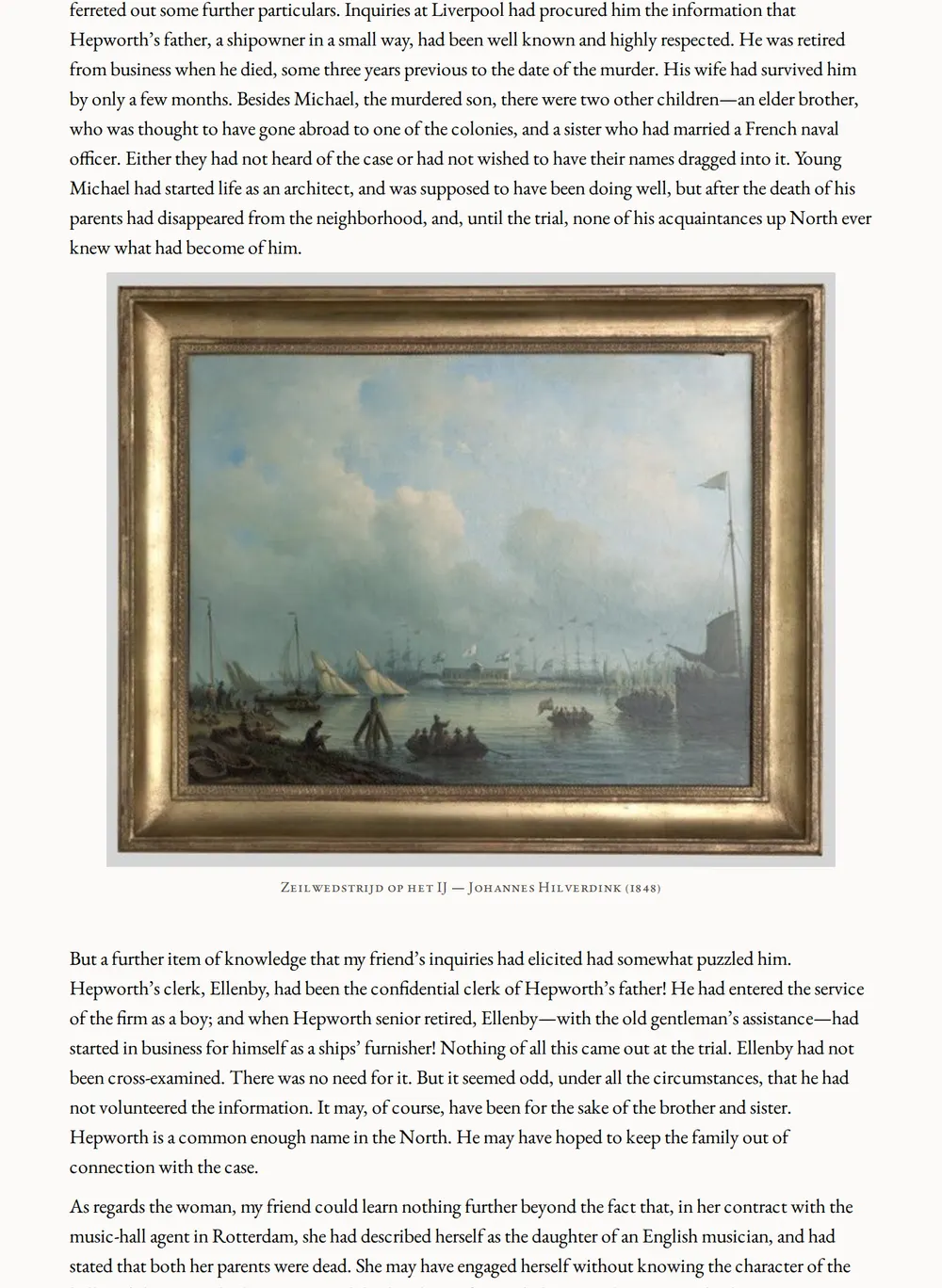 A page of Malvina of Brittany as set for this edition