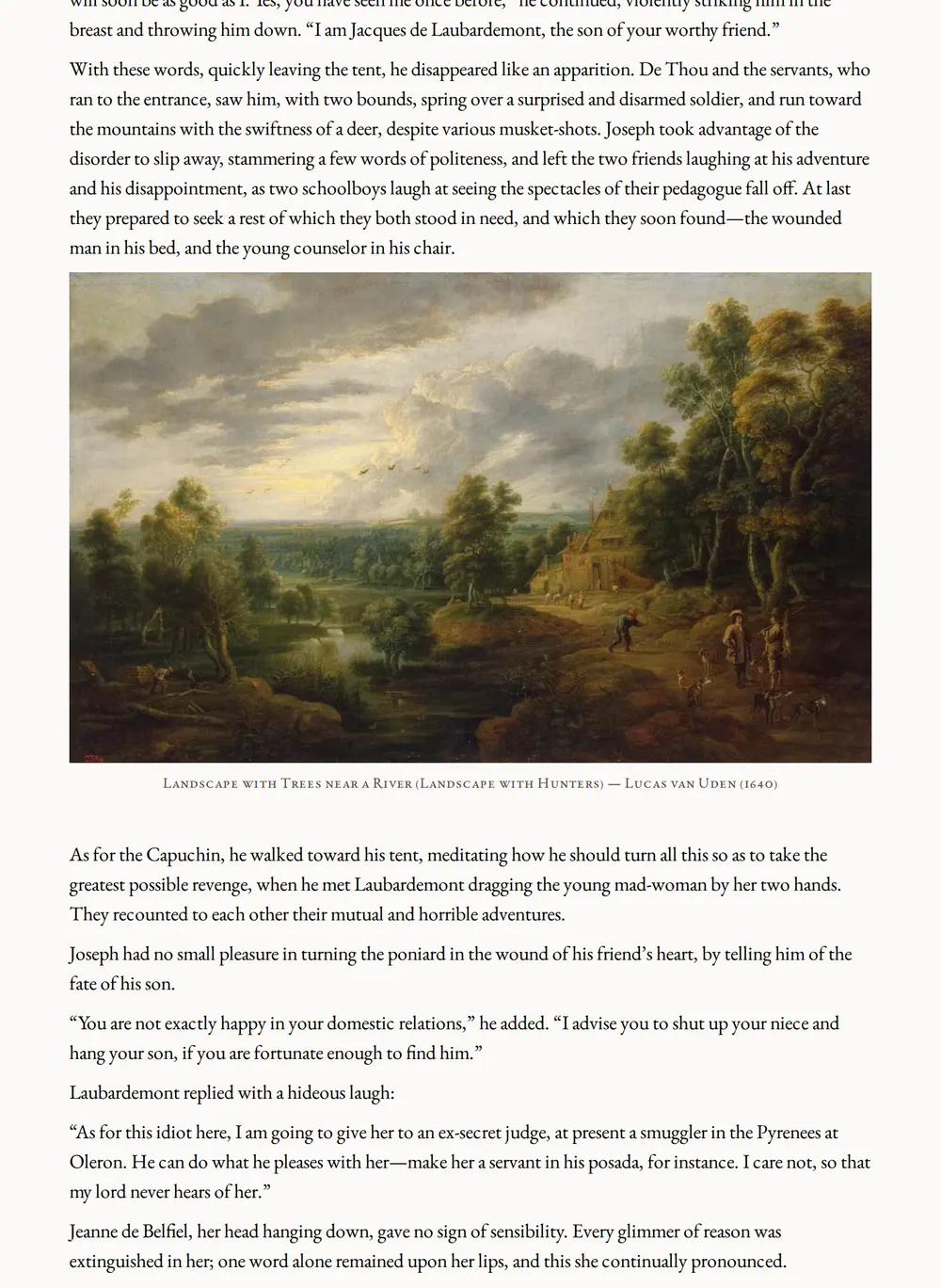 A page of Cinq-Mars as set for this edition