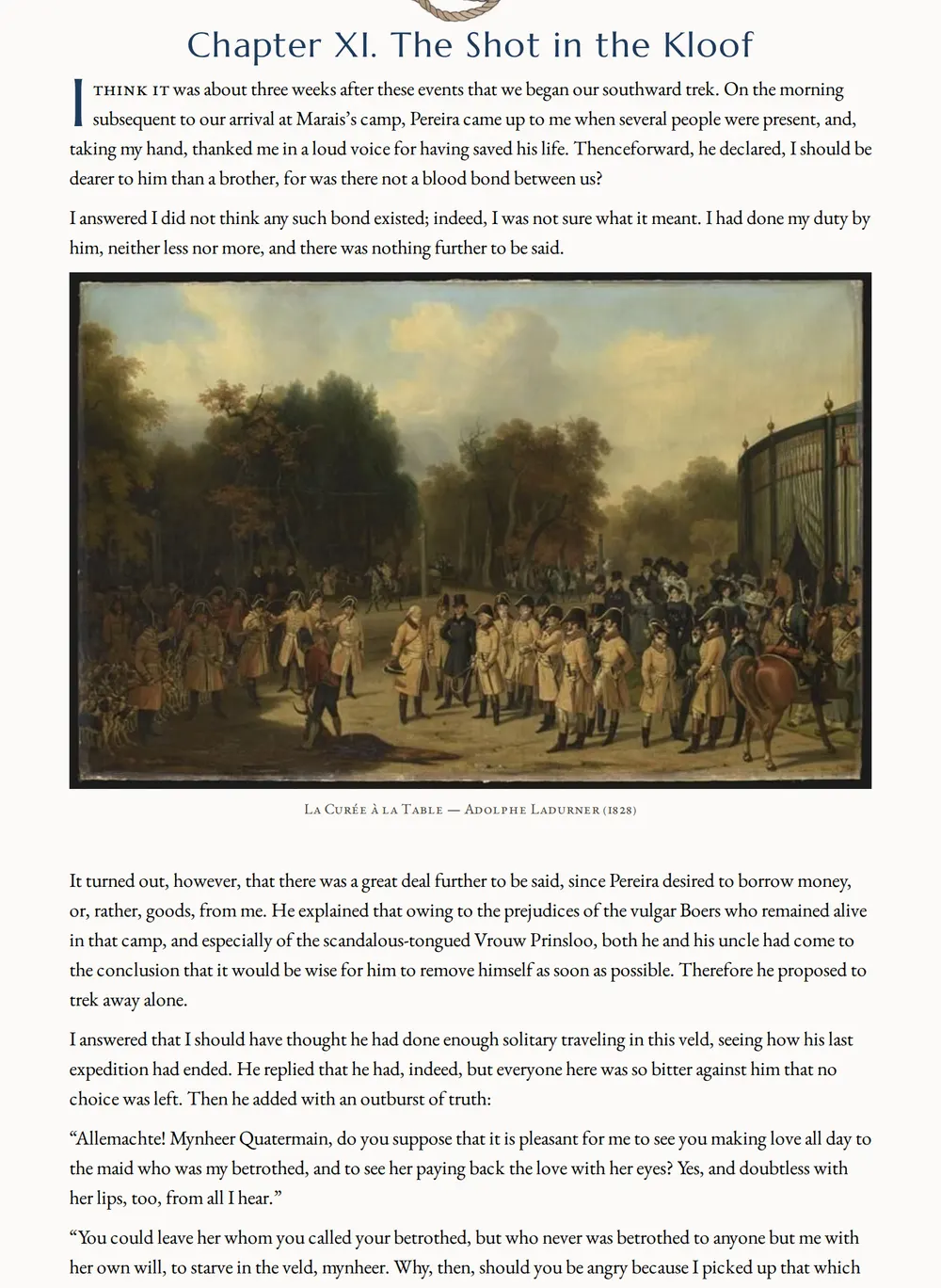 A page of Marie as set for this edition