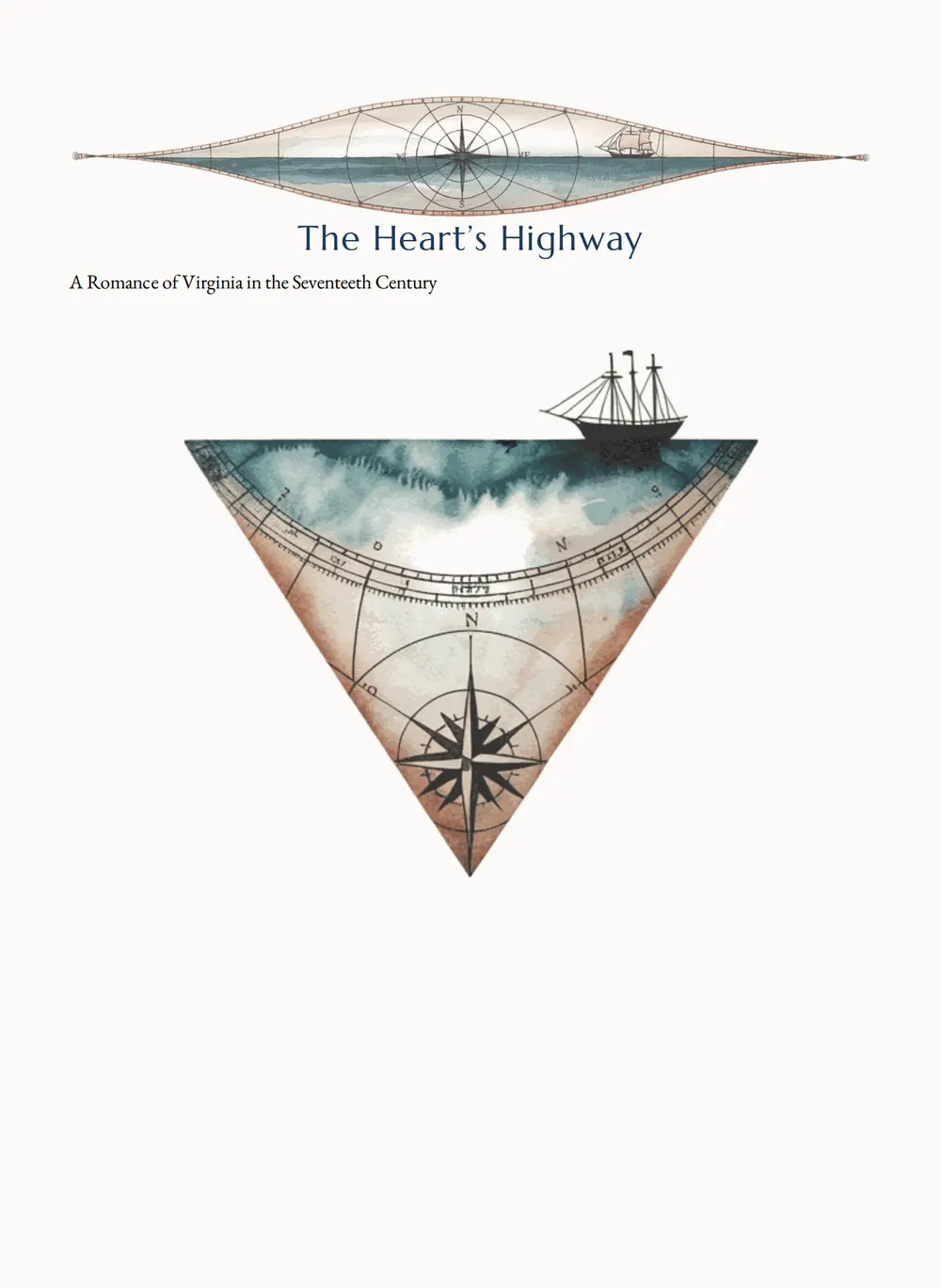 A page of The Heart's Highway as set for this edition