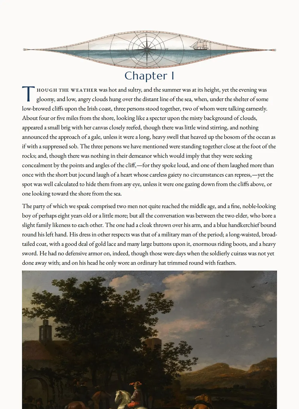 A page of The King's Highway as set for this edition