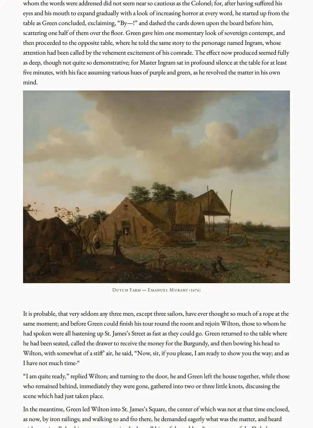 A page of The King's Highway as set for this edition
