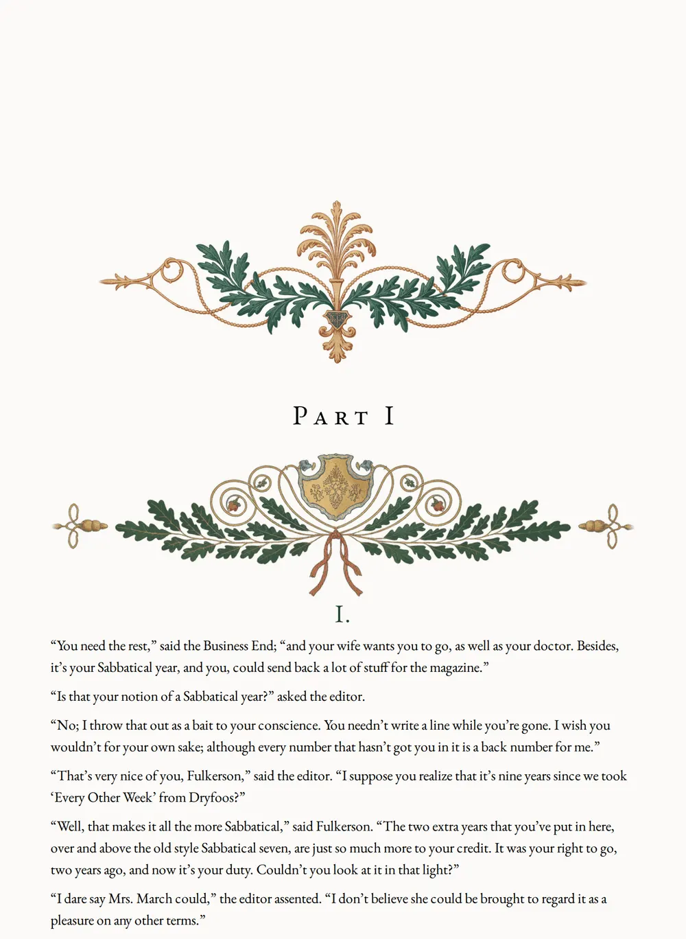 A page of Their Silver Wedding Journey as set for this edition