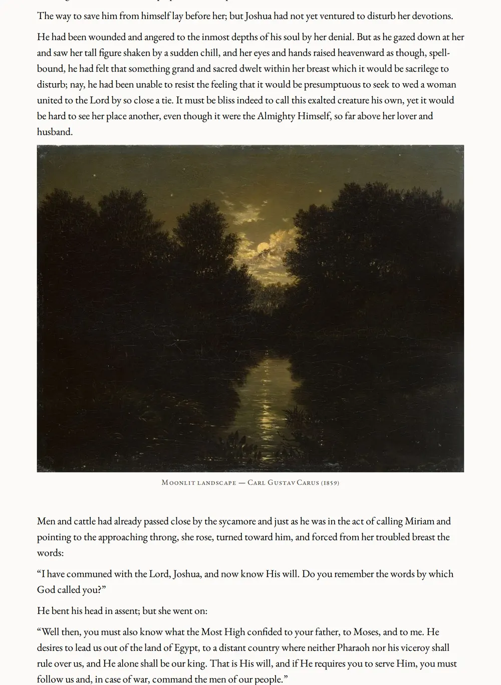 A page of Joshua as set for this edition