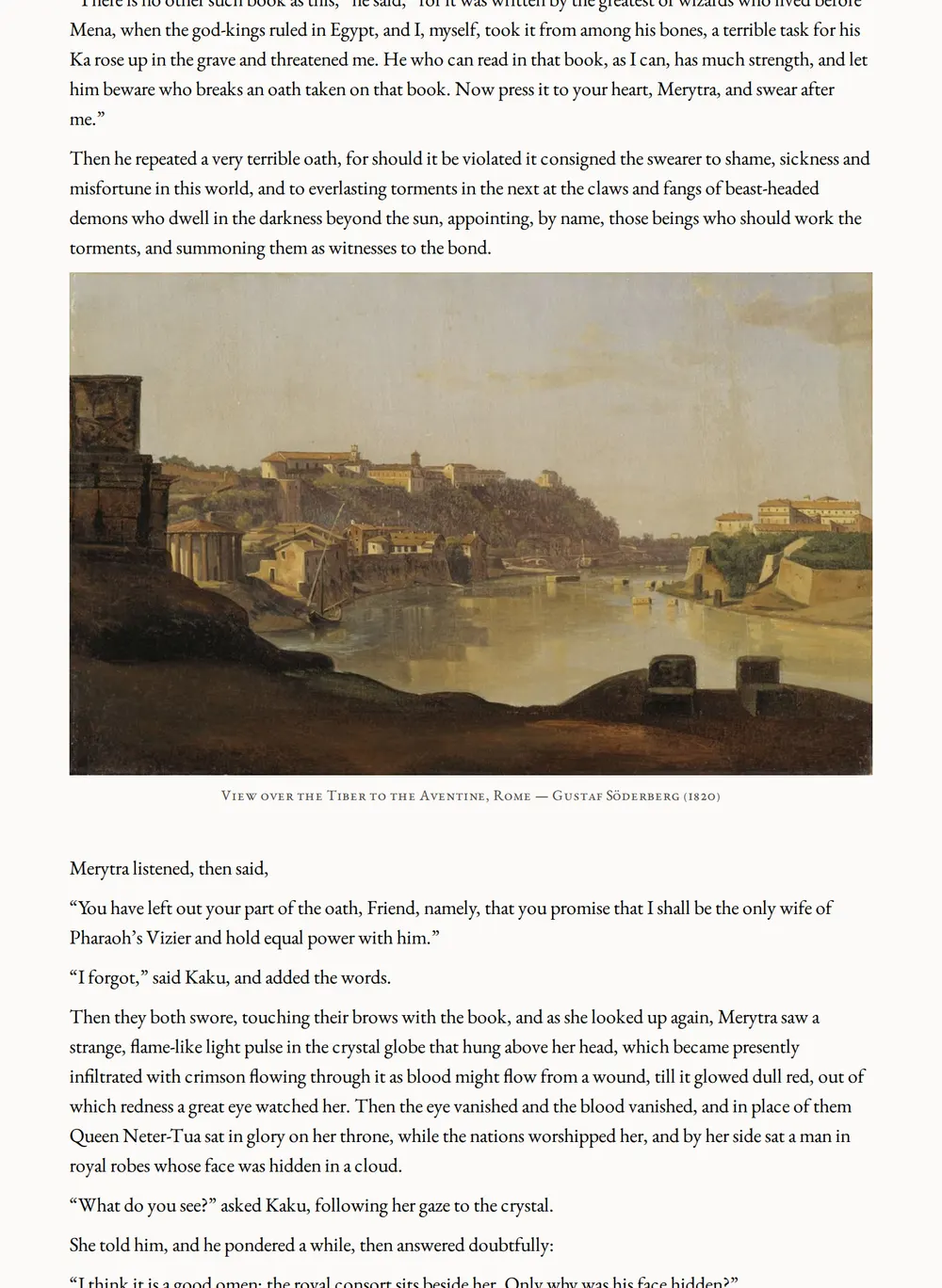 A page of Morning Star as set for this edition