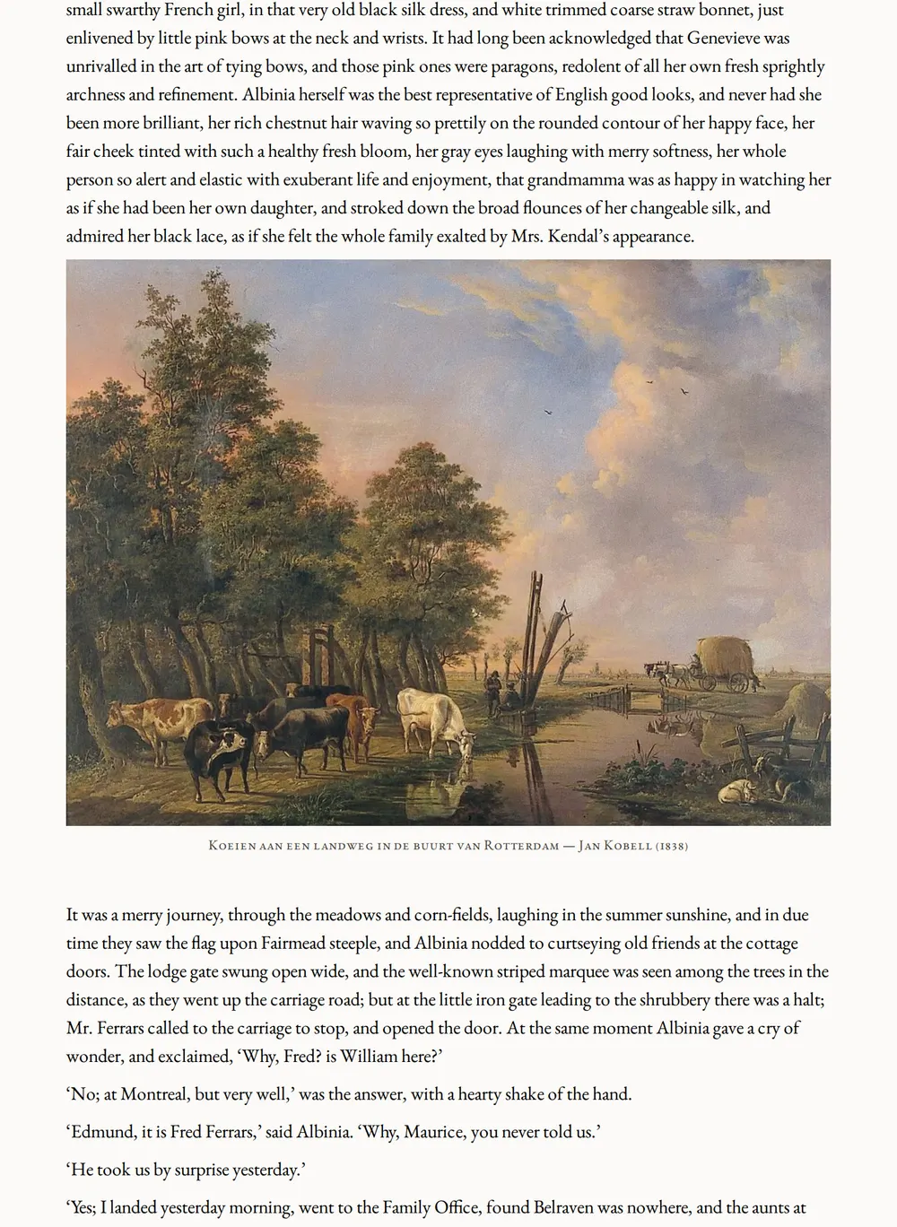 A page of The Young Step-Mother as set for this edition