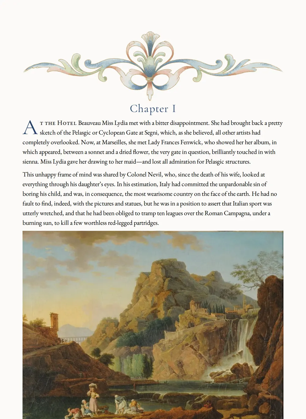A page of Colomba as set for this edition
