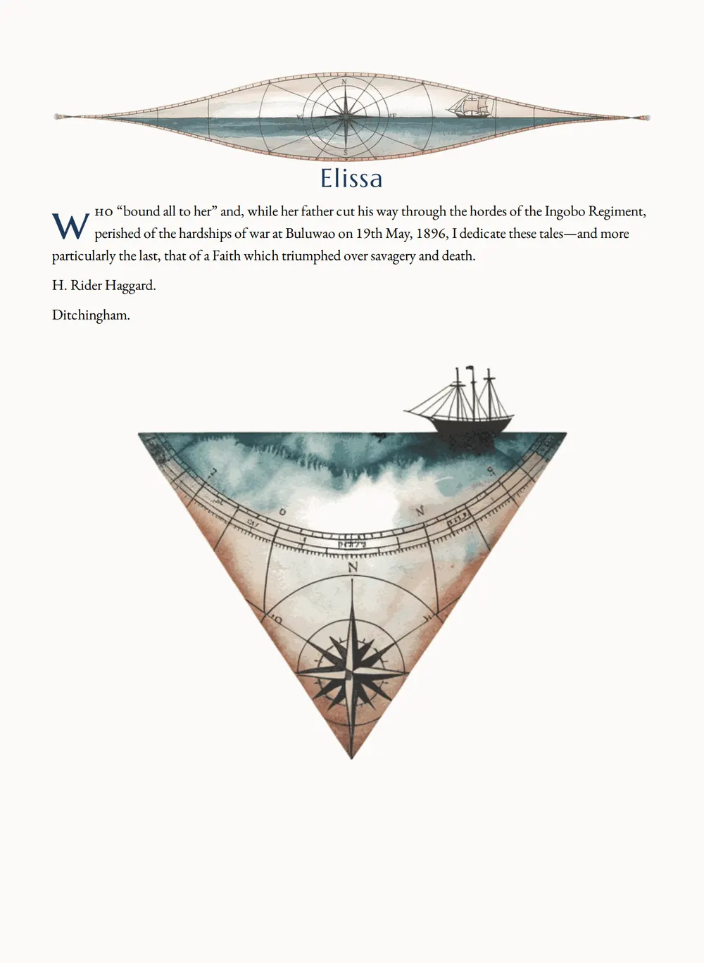 A page of Elissa as set for this edition