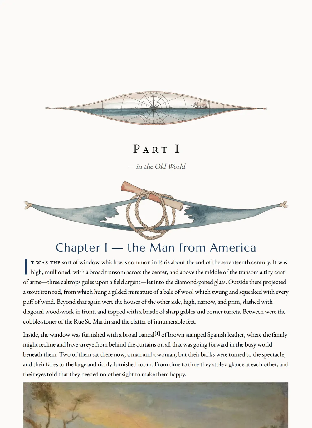 A page of The Refugees as set for this edition