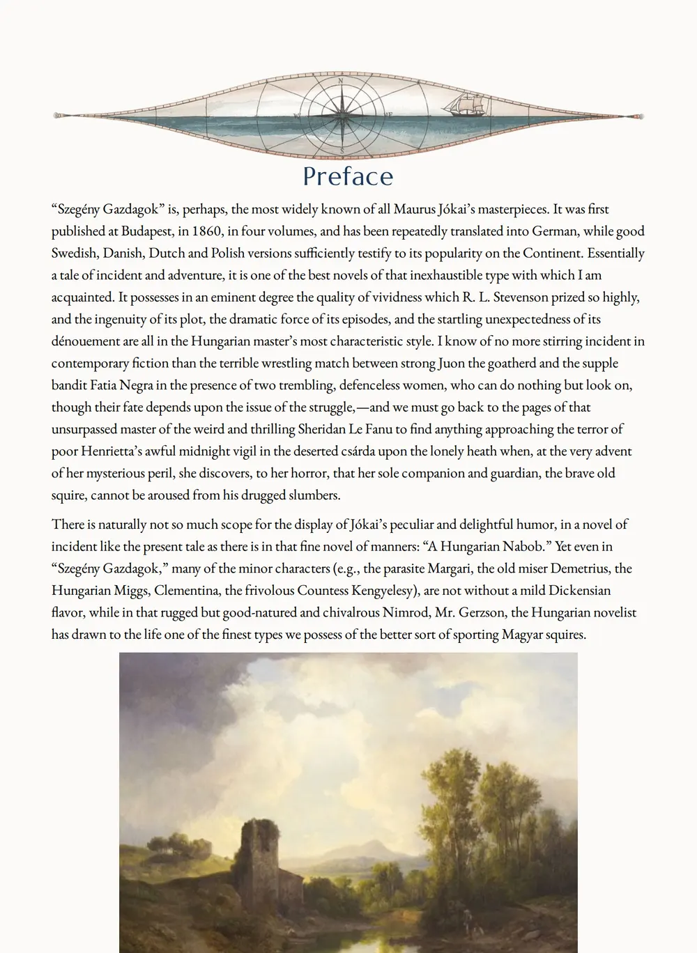A page of The Poor Plutocrats as set for this edition