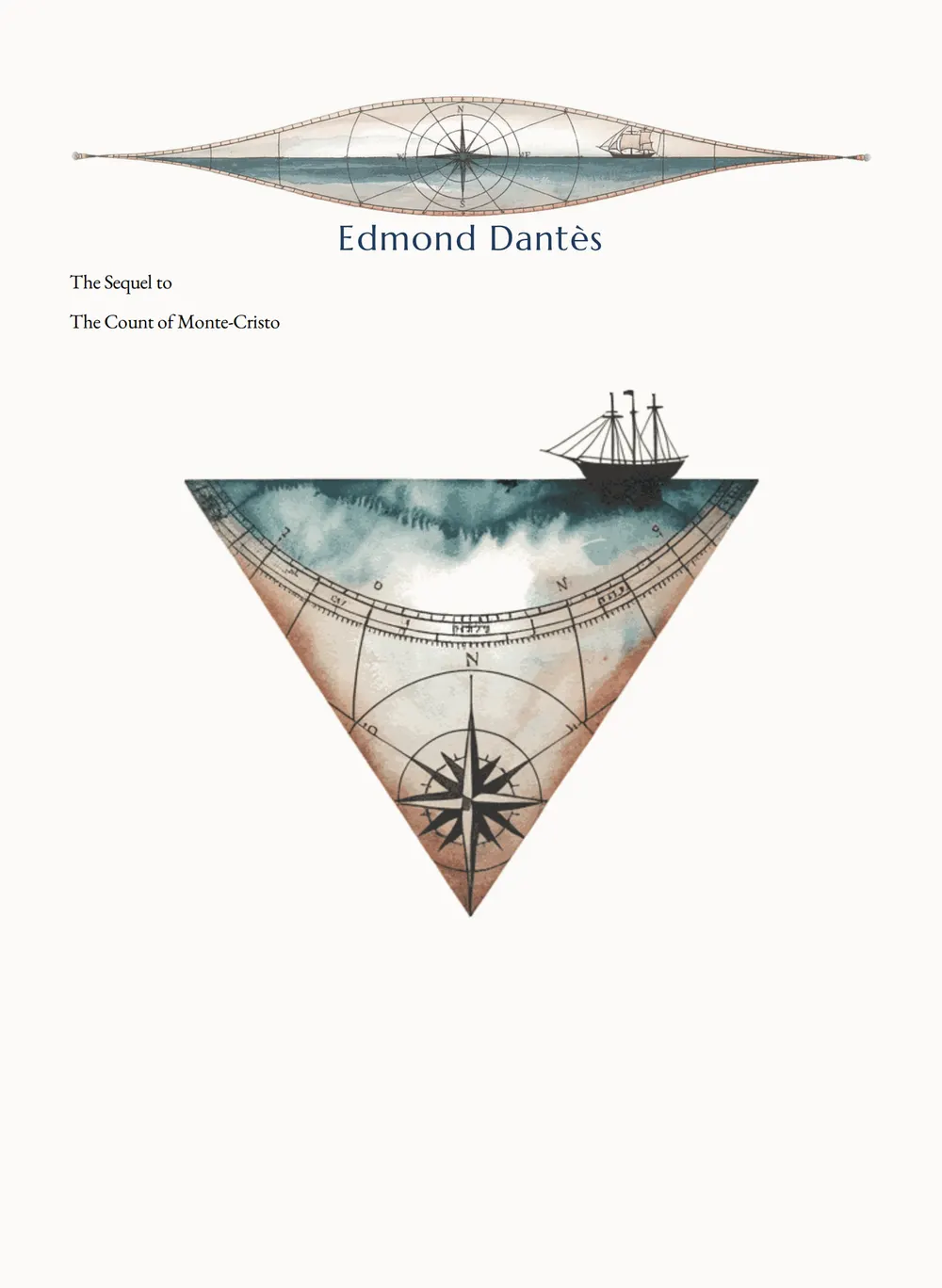 A page of Edmond Dantès as set for this edition