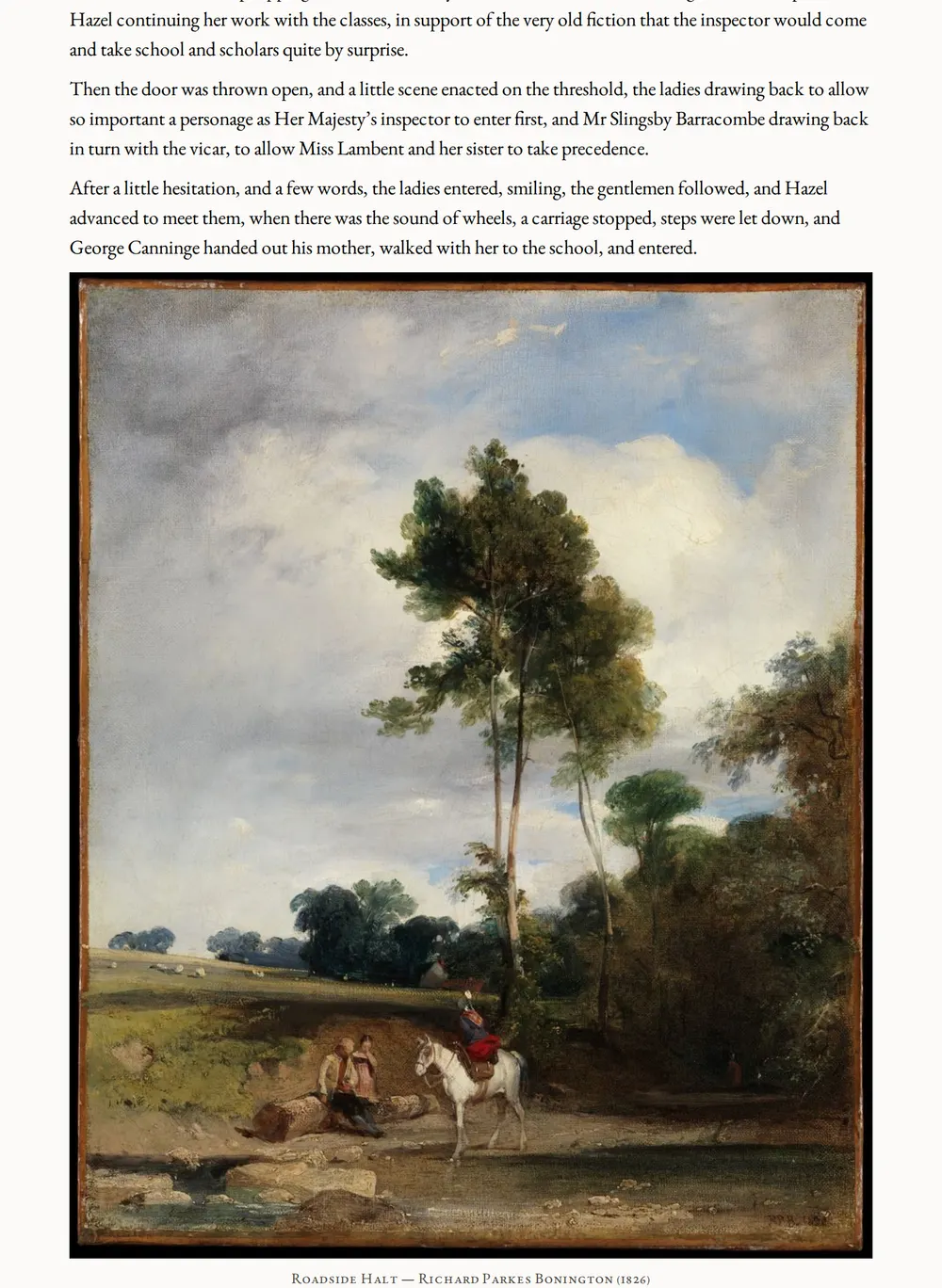 A page of The New Mistress as set for this edition