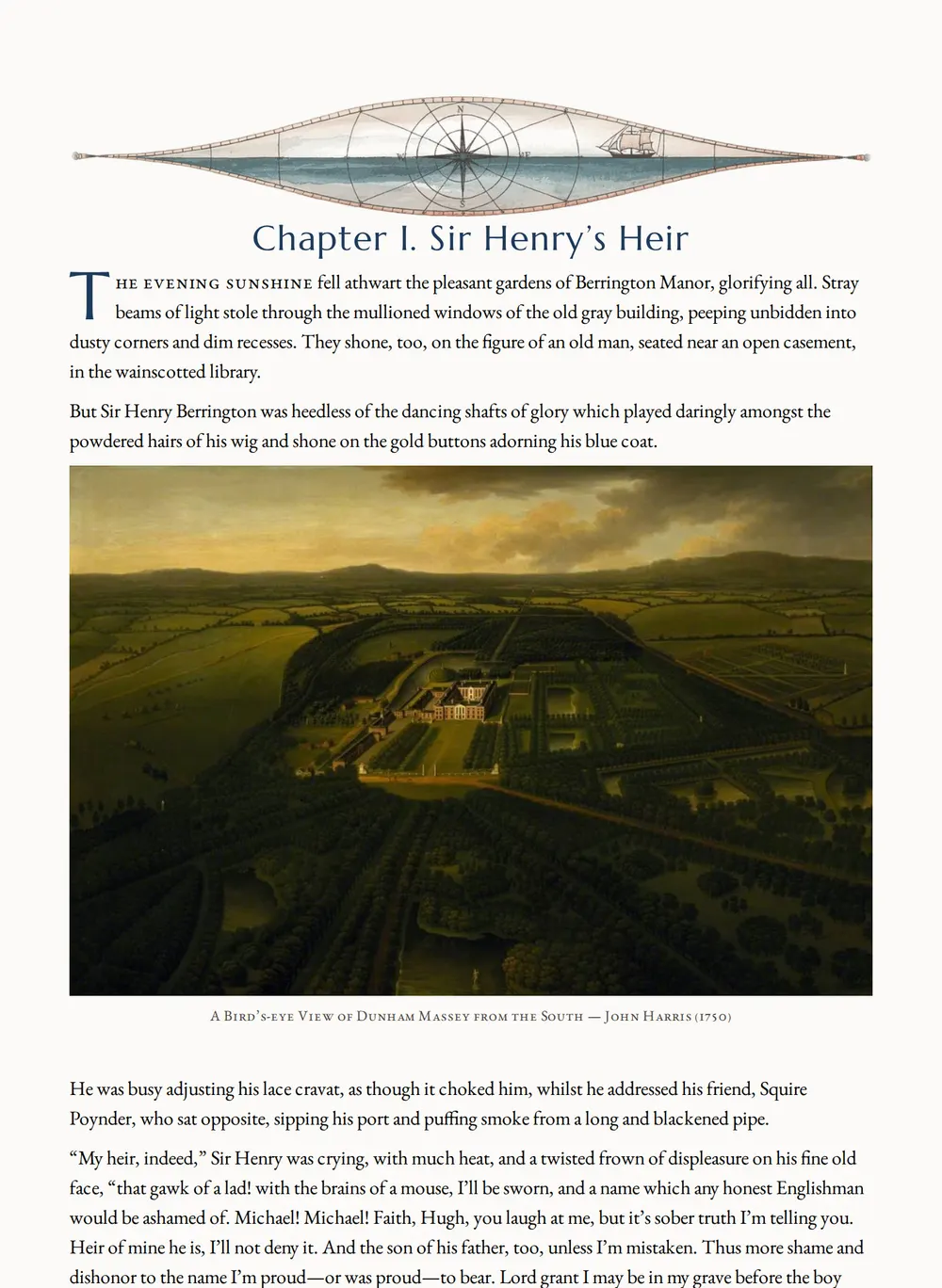 A page of A Blot on the Scutcheon as set for this edition
