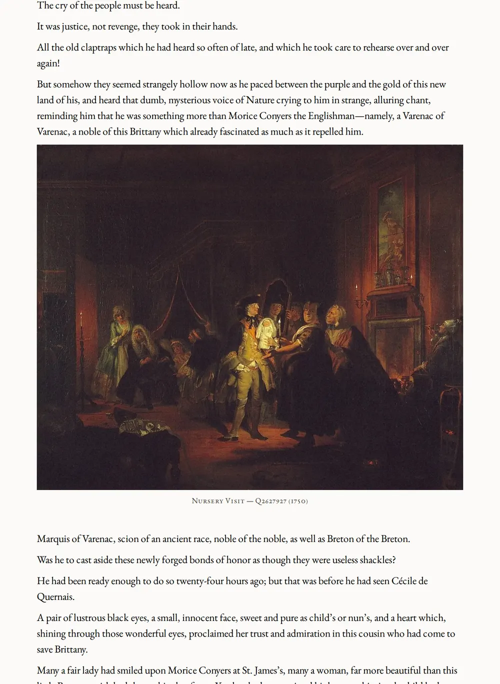 A page of A Blot on the Scutcheon as set for this edition