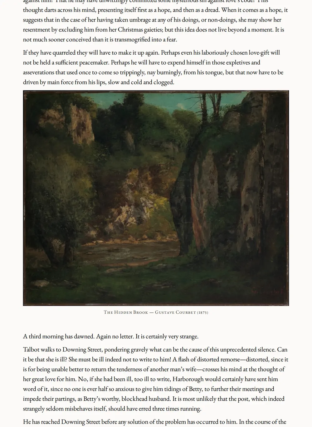 A page of Doctor Cupid as set for this edition