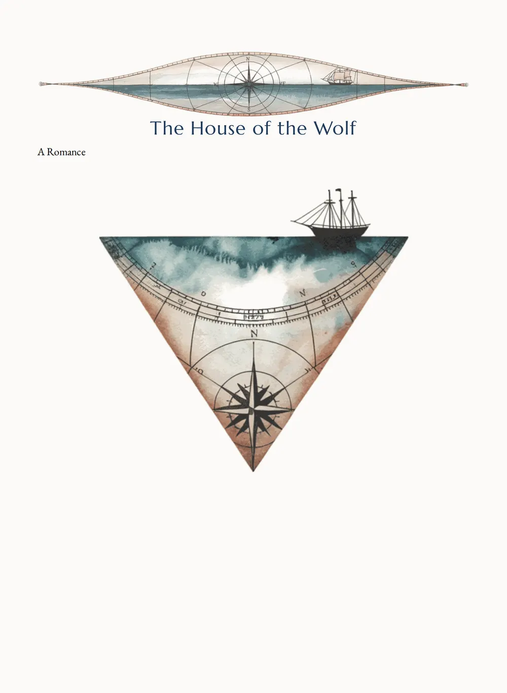 A page of The House of the Wolf as set for this edition