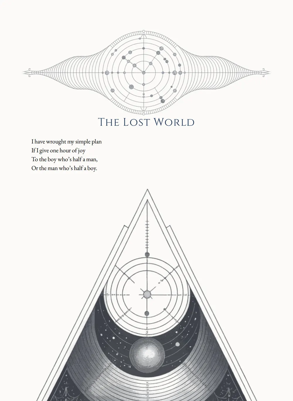A page of The Lost World as set for this edition