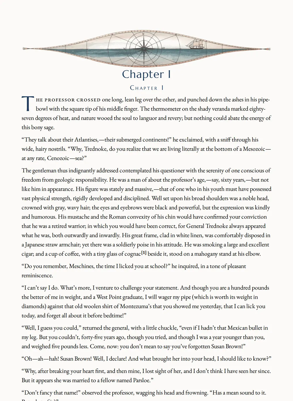 A page of The Golden Fleece as set for this edition