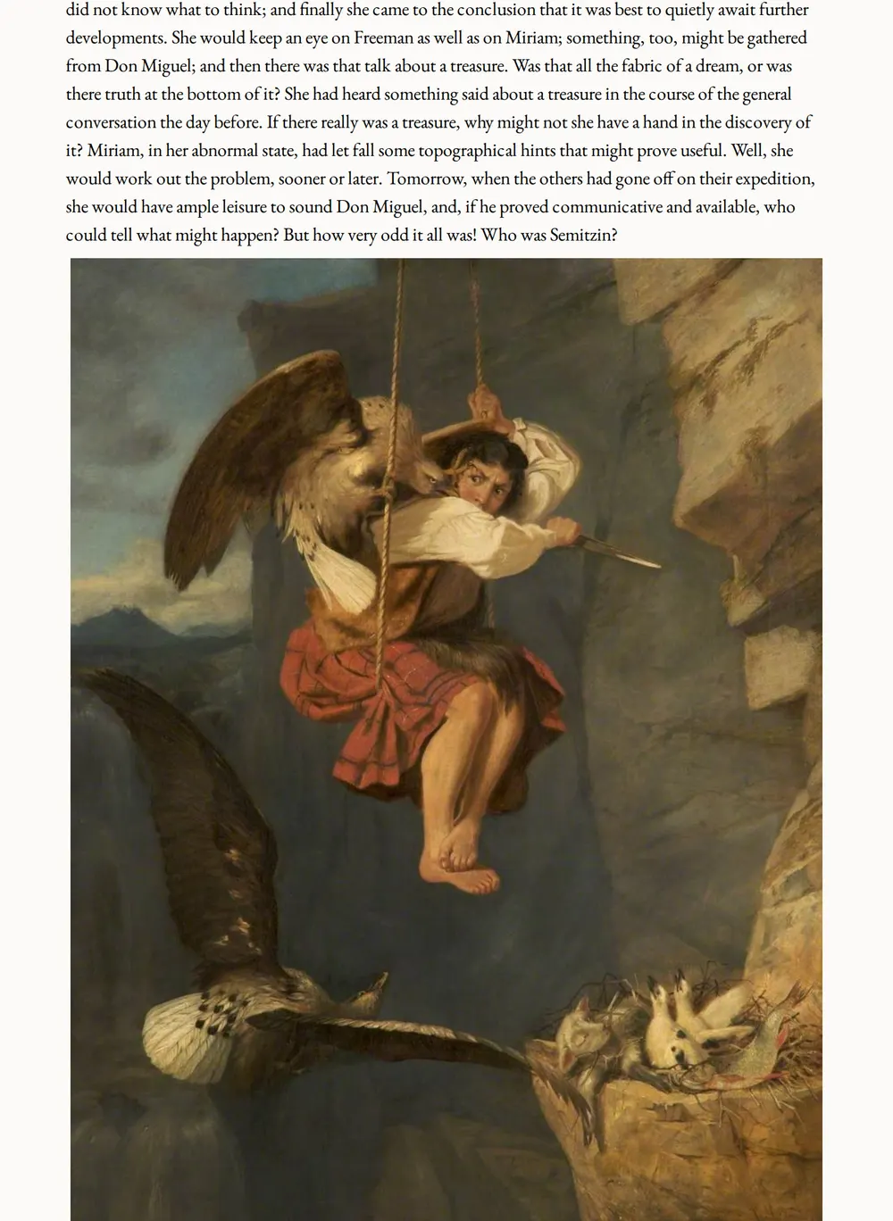 A page of The Golden Fleece as set for this edition