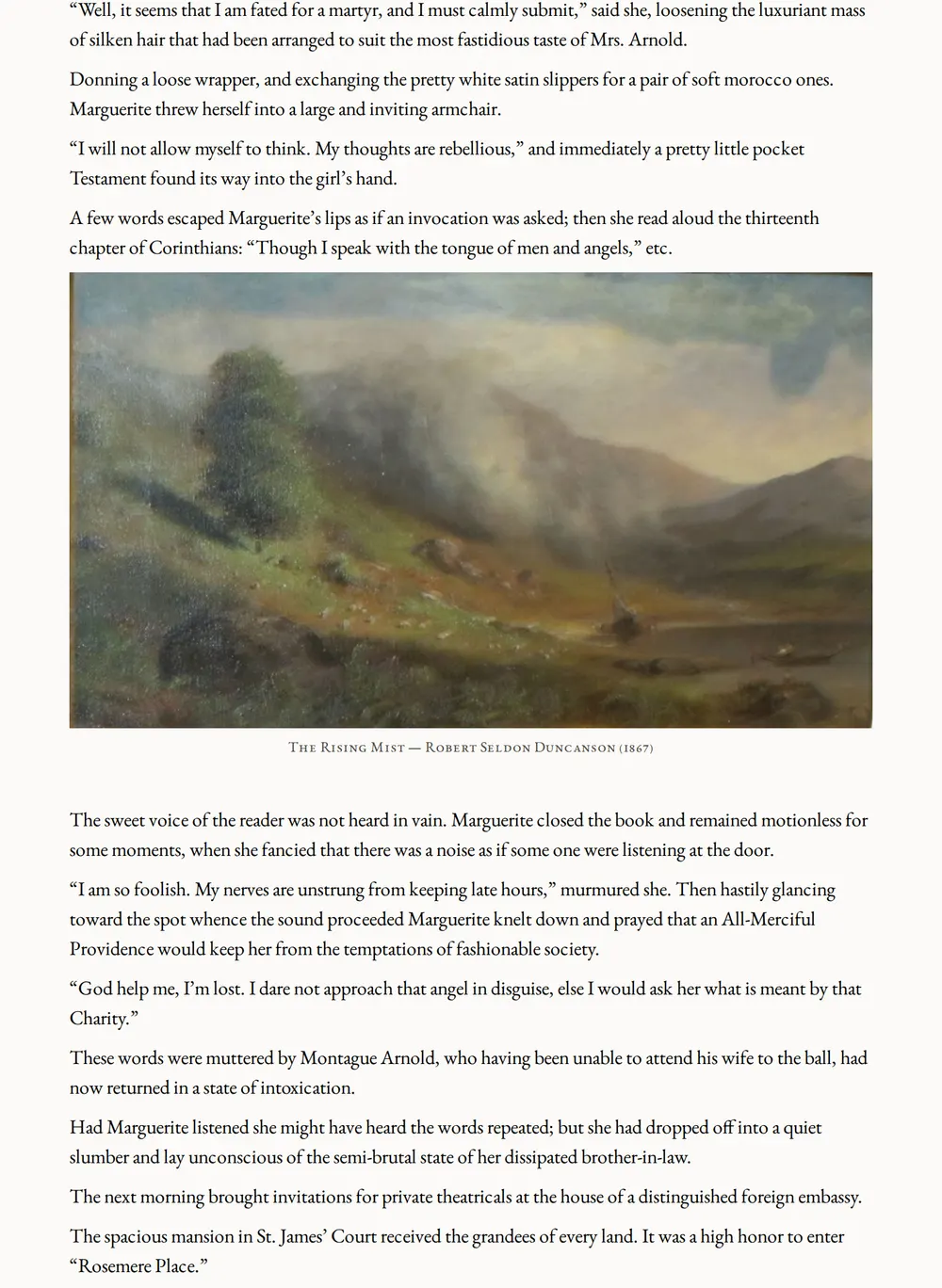 A page of Marguerite Verne as set for this edition