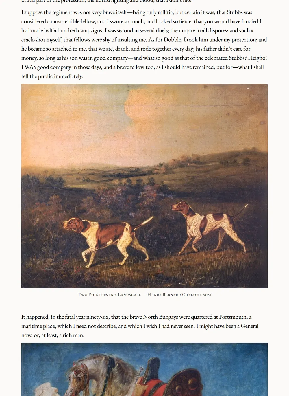 A page of The Fatal Boots as set for this edition