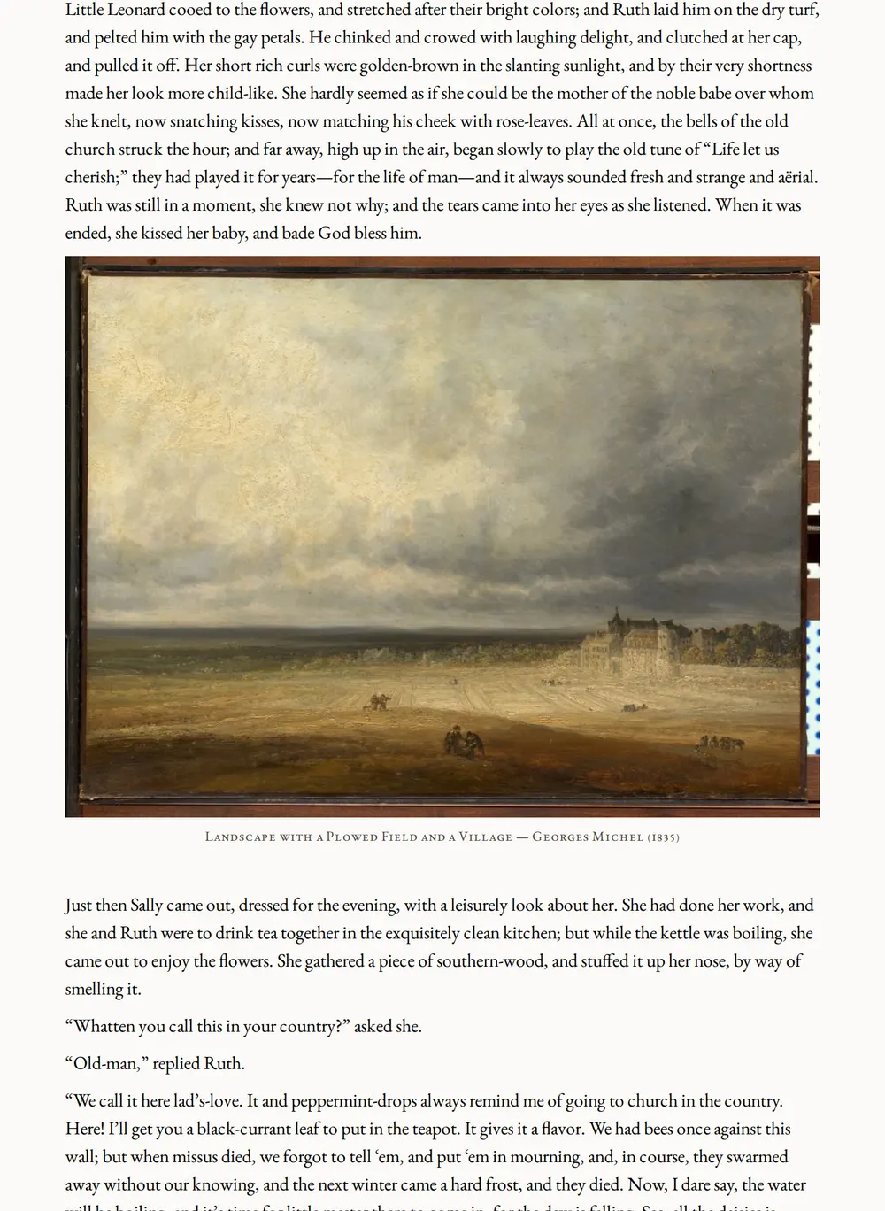 A page of Ruth as set for this edition
