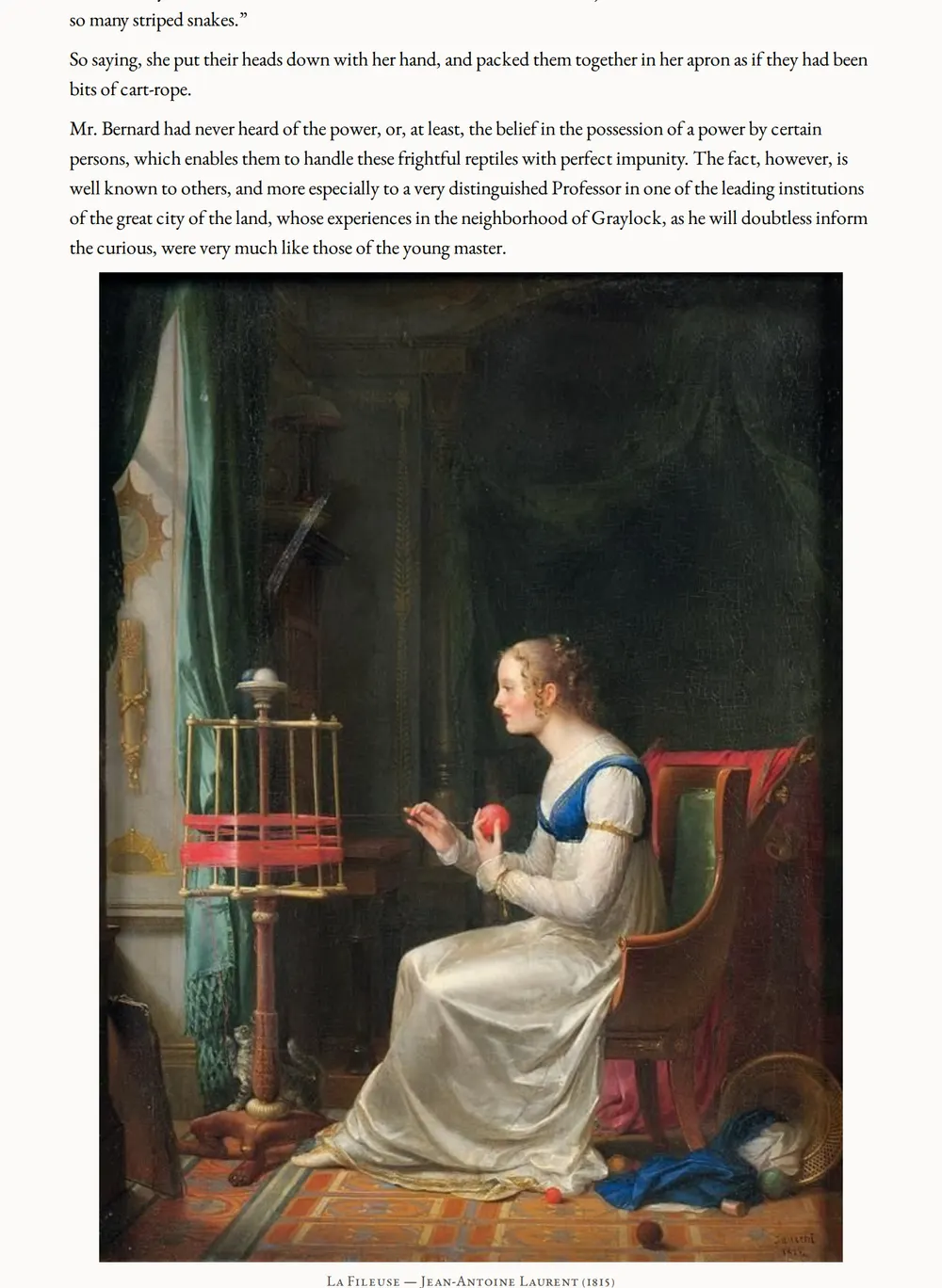 A page of Elsie Venner as set for this edition