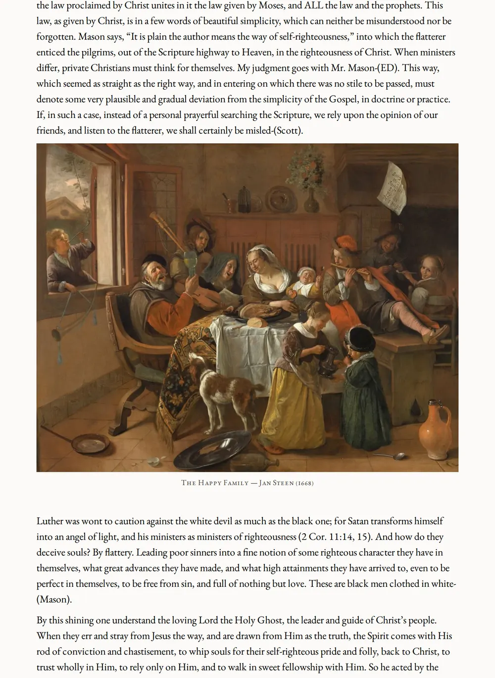 A page of The Pilgrim's Progress as set for this edition