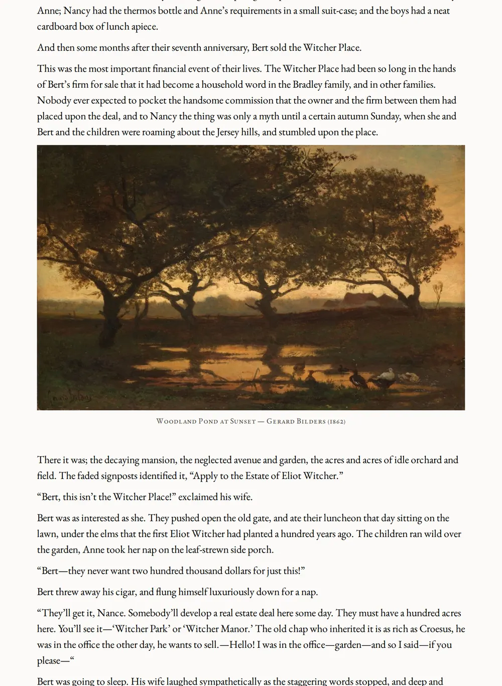 A page of Undertow as set for this edition