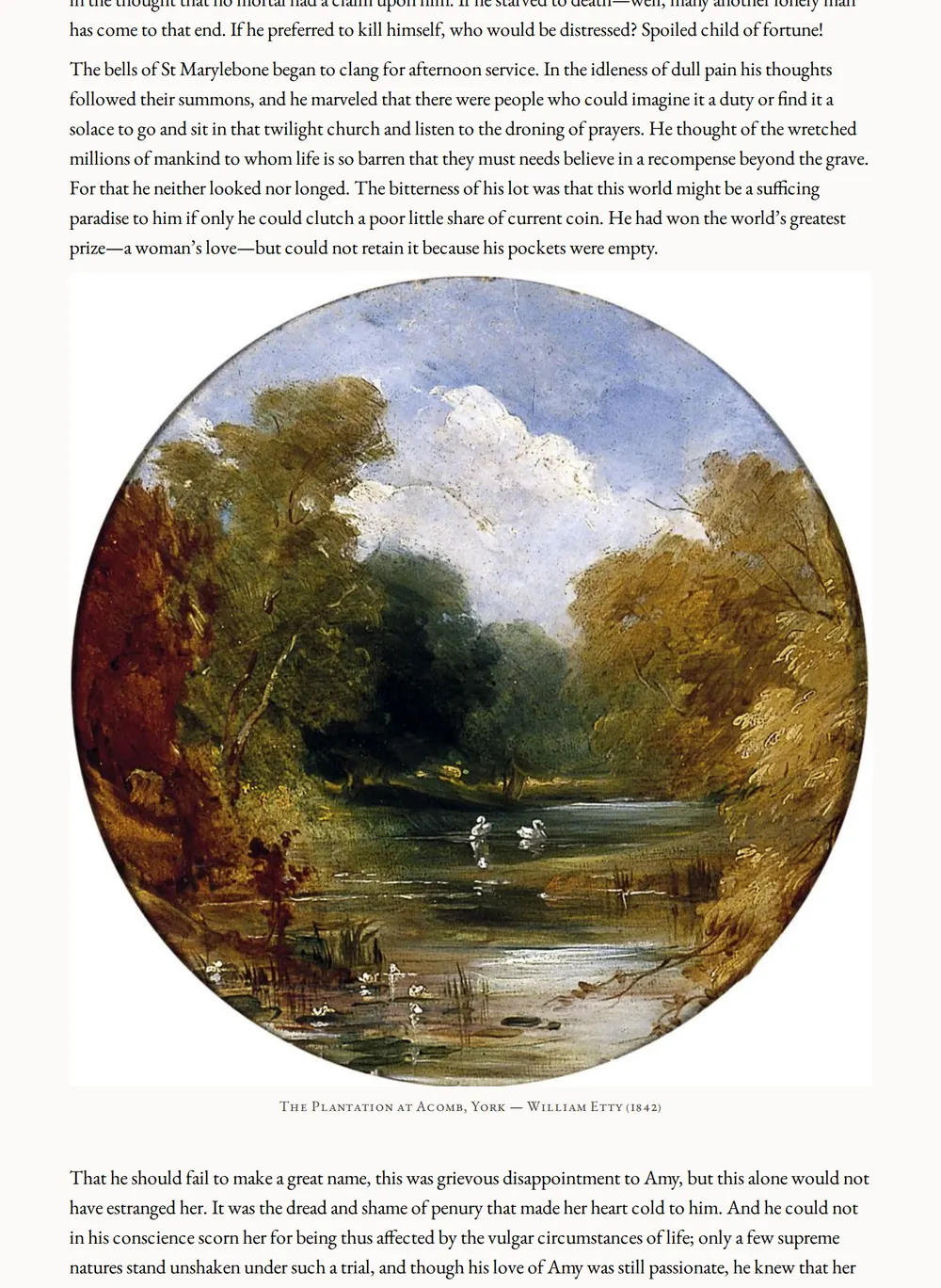 A page of New Grub Street as set for this edition