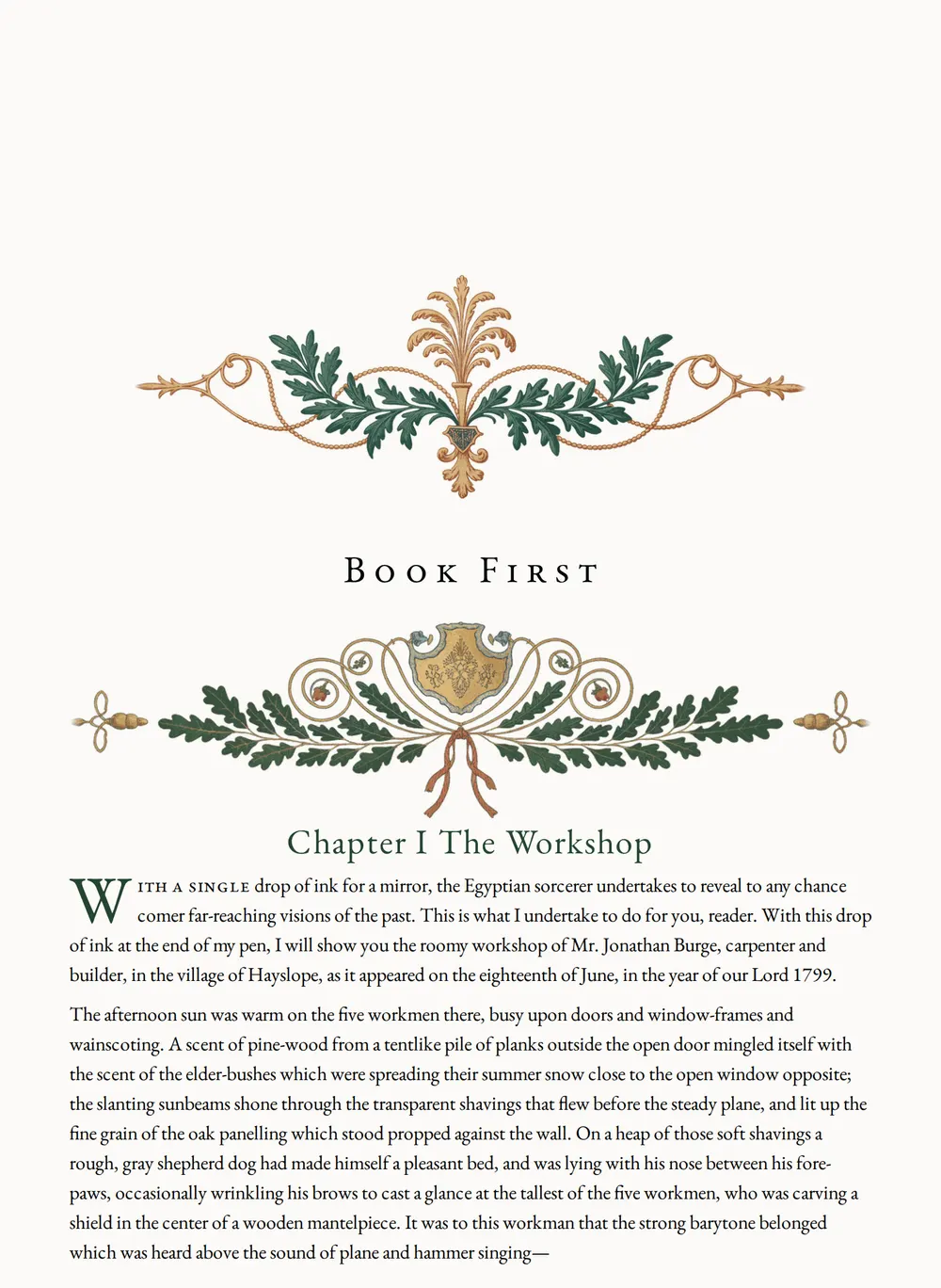 A page of Adam Bede as set for this edition