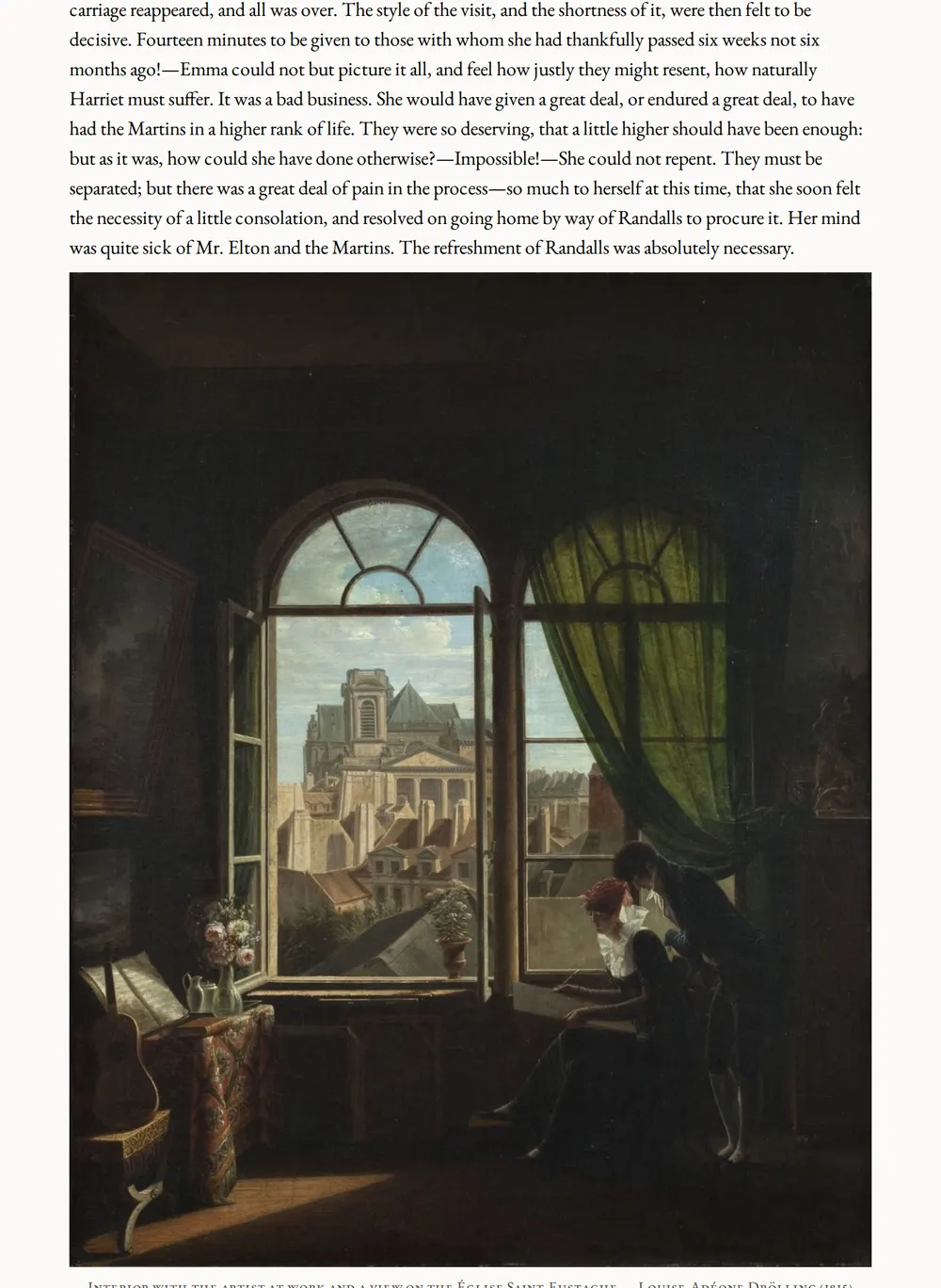 A page of Emma as set for this edition