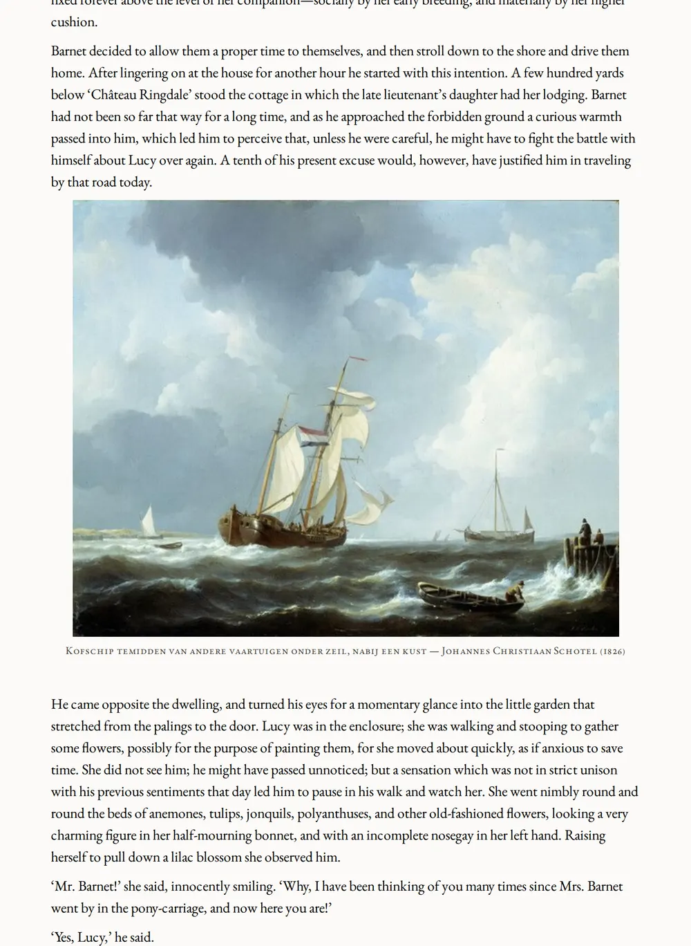 A page of Wessex Tales as set for this edition